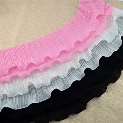 metallic pleated chiffon fabric|chiffon fabric pleated lace trims.